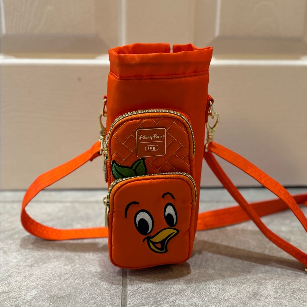 NWOT Disney Lug Crossbody Huggie-2025 Flower & Garden- Orange Bird